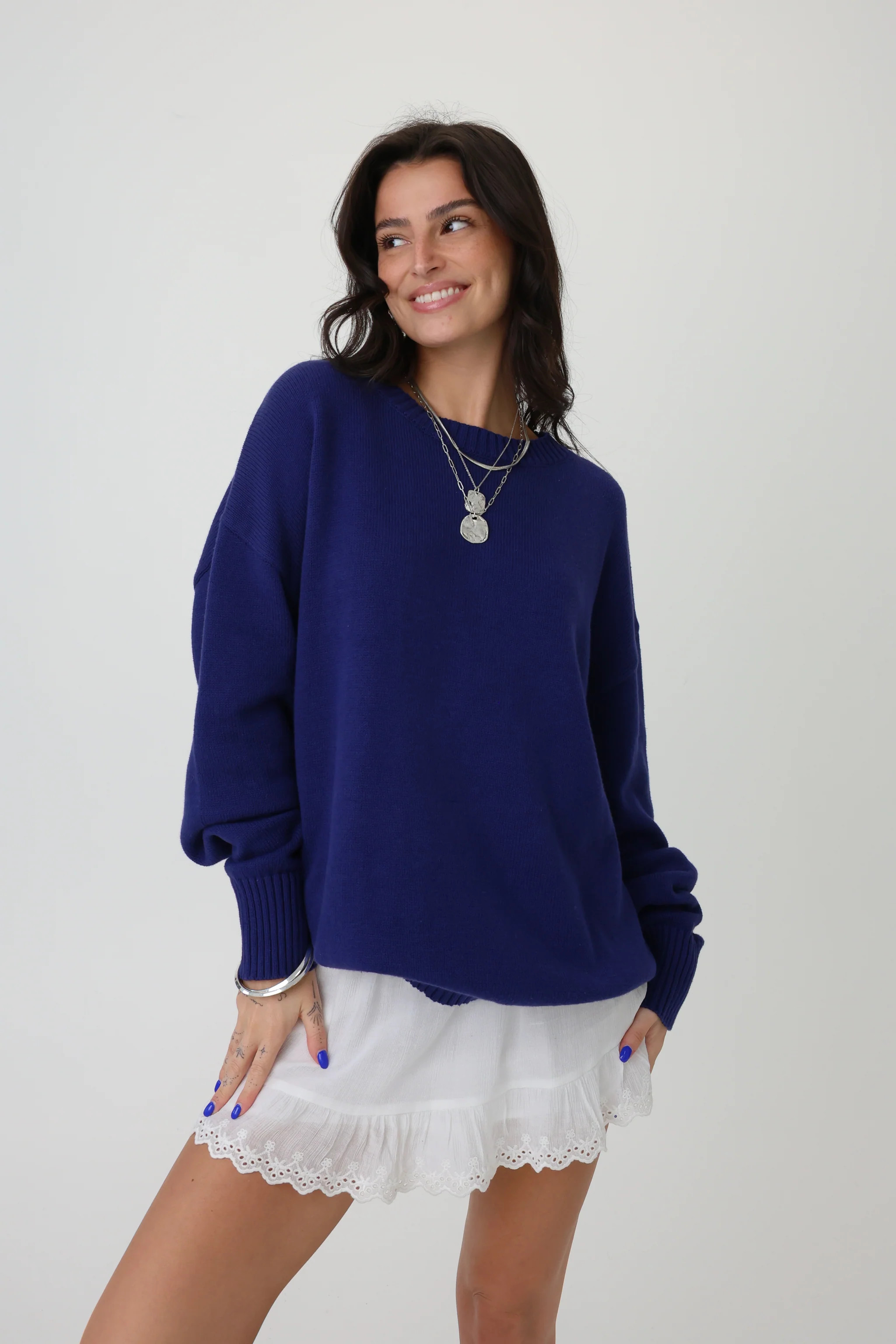 Sunny Sweater in Navy | Grey Bandit
