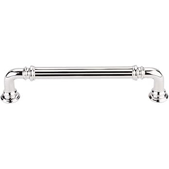 Top Knobs TK323PN Chareau Collection 5" Reeded Bar Pull, Polished Nickel | Amazon (US)