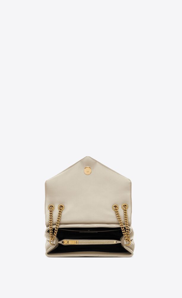 SAINT LAURENT MONOGRAM BAG WITH FRONT FLAP, FEATURING INTERLACED METAL YSL INITIALS, A LEATHER AN... | Saint Laurent Inc. (Global)