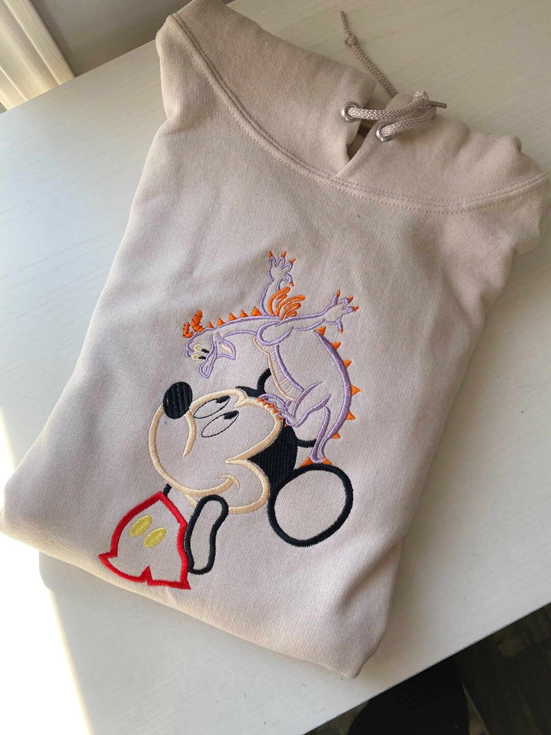 Mickey and Figment Embroidered Sweatshirt  Disney World  - Etsy | Etsy (US)