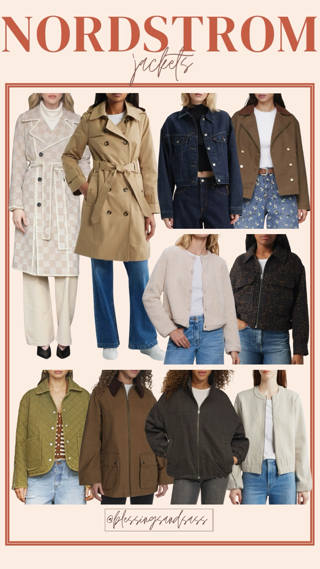 Nordstrom jackets!

Jackets, fall fashion, trendy fashion, chic style, fashion over 40, coat 

#LTKSeasonal #LTKStyleTip