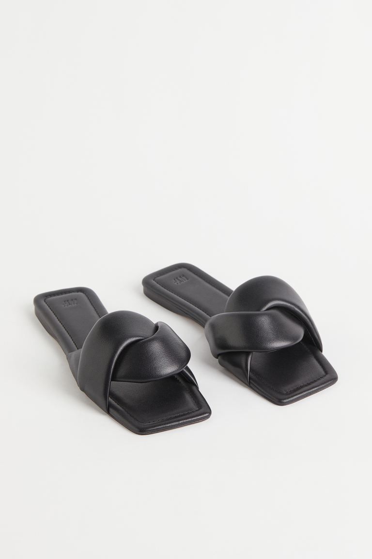 Leather Slides | H&M (US + CA)