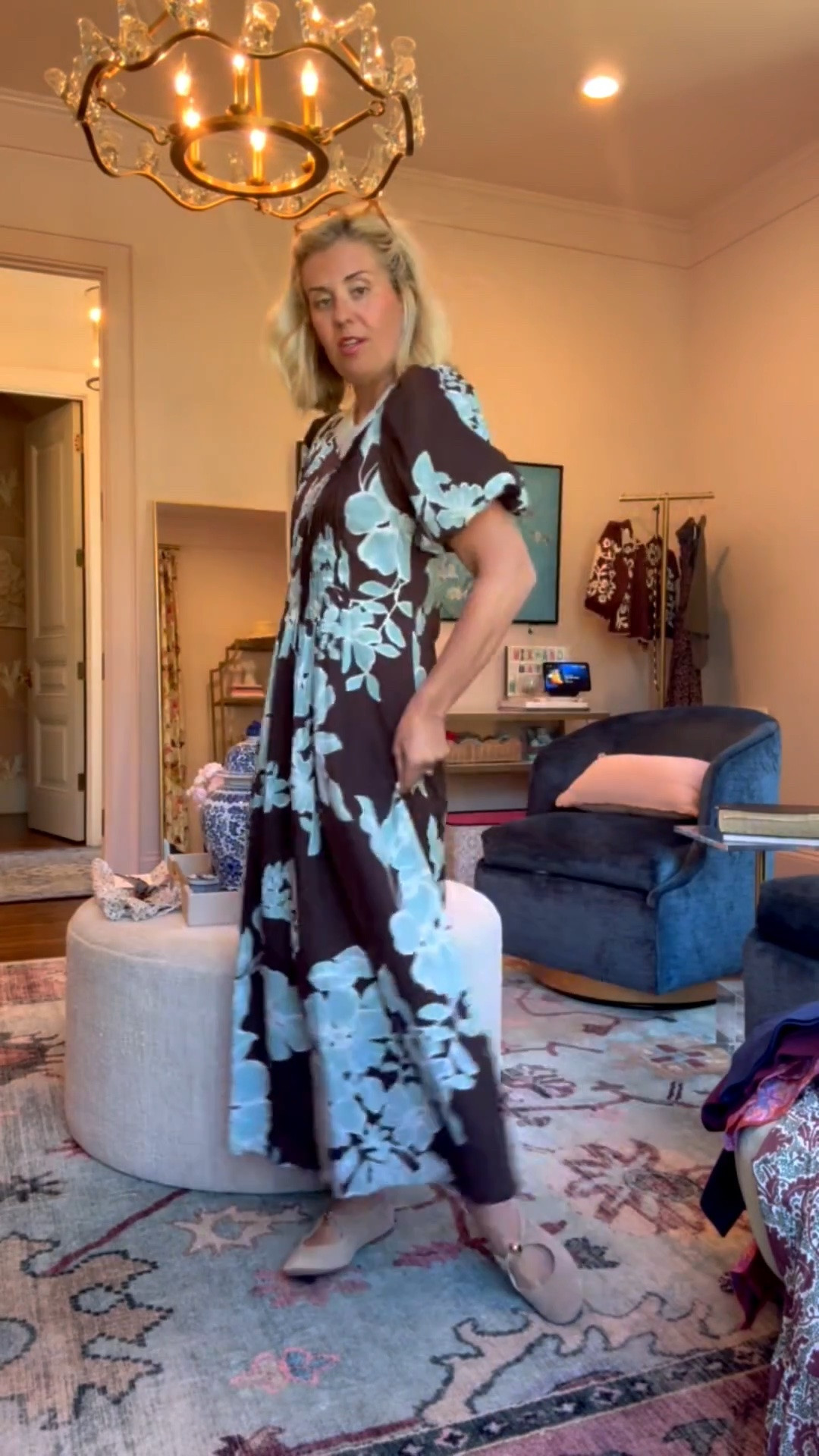 The pleats on this dress are so flattering and love the color combo! 

Dress - small
Mary Jane’s - 7.5 (1/2 size down) 

*Code mixandmatch15 for 15% off 1st order at Avara

#LTKOver40 #LTKSeasonal #LTKdayinmylife