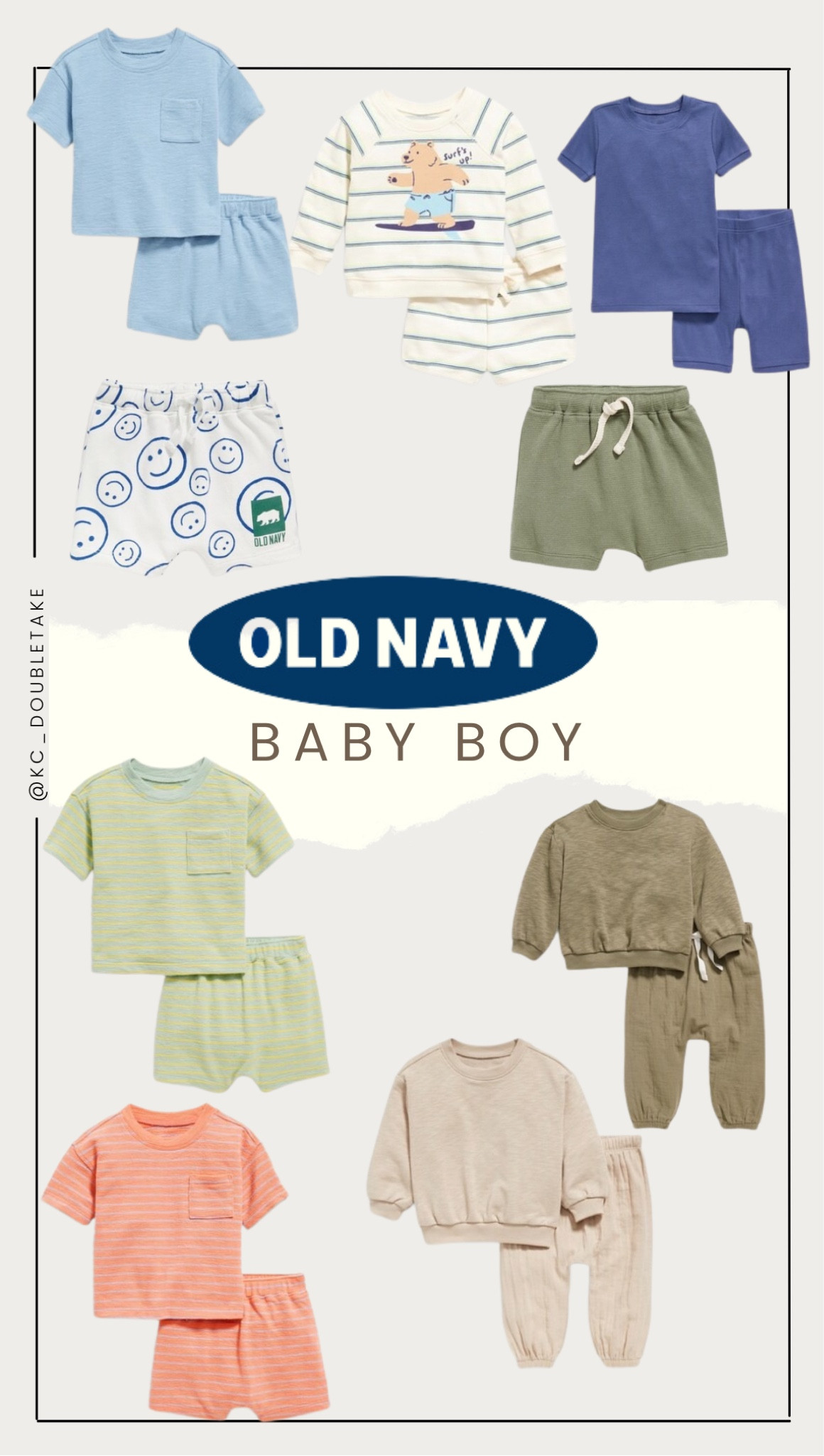 Old navy baby boy! Lots of good simple sets! 