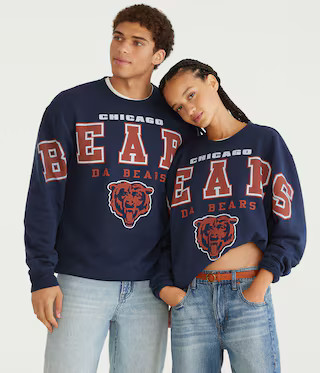 Chicago Bears Crew Sweatshirt | Aeropostale