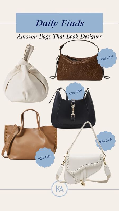 Amazon bags that look designer - all under $70! 

#LTKstyletip #LTKfindsunder100 #LTKworkwear