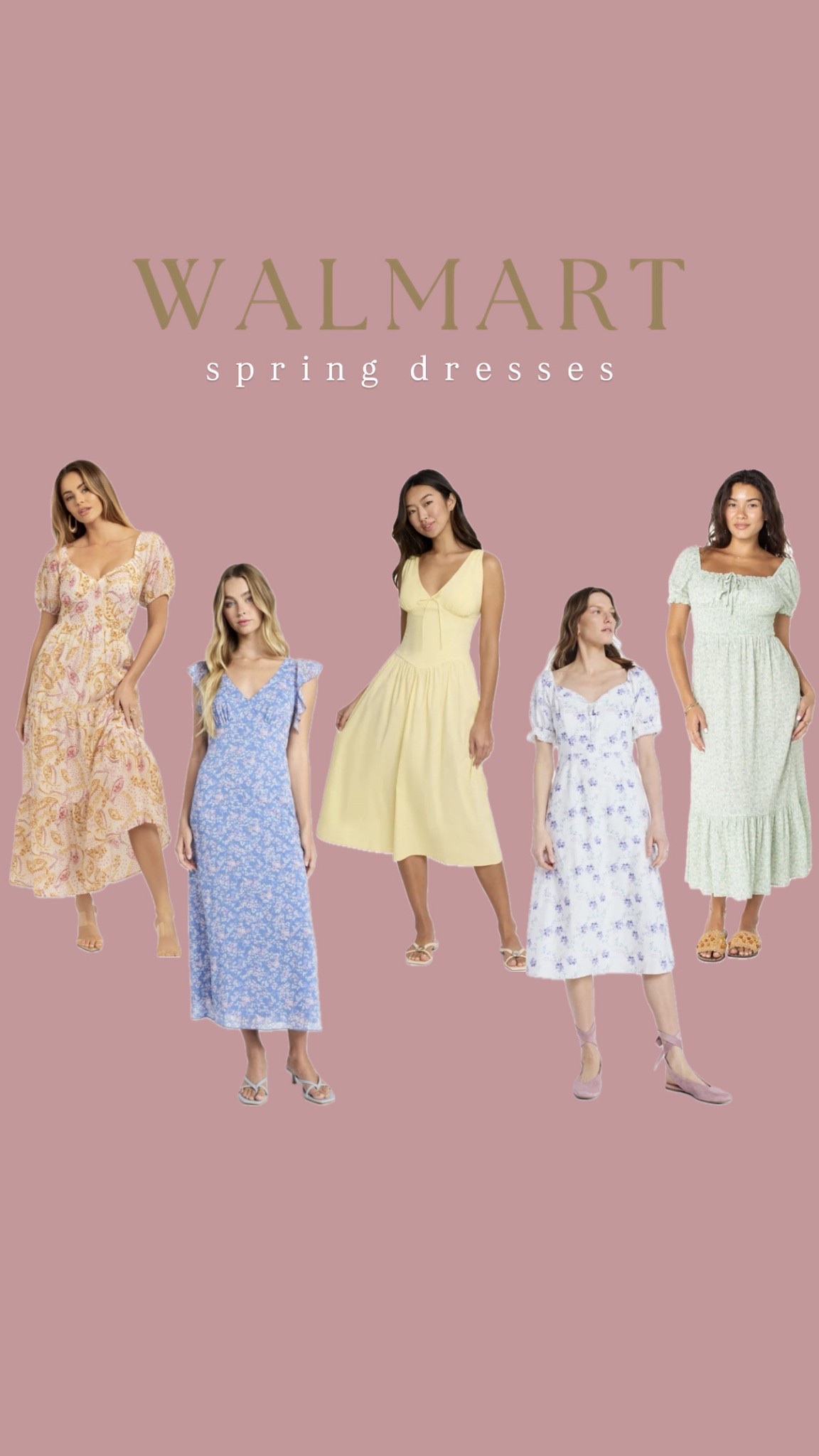 Walmart spring dresses

#LTKmomlife #LTKMidsize #LTKSaleAlert
