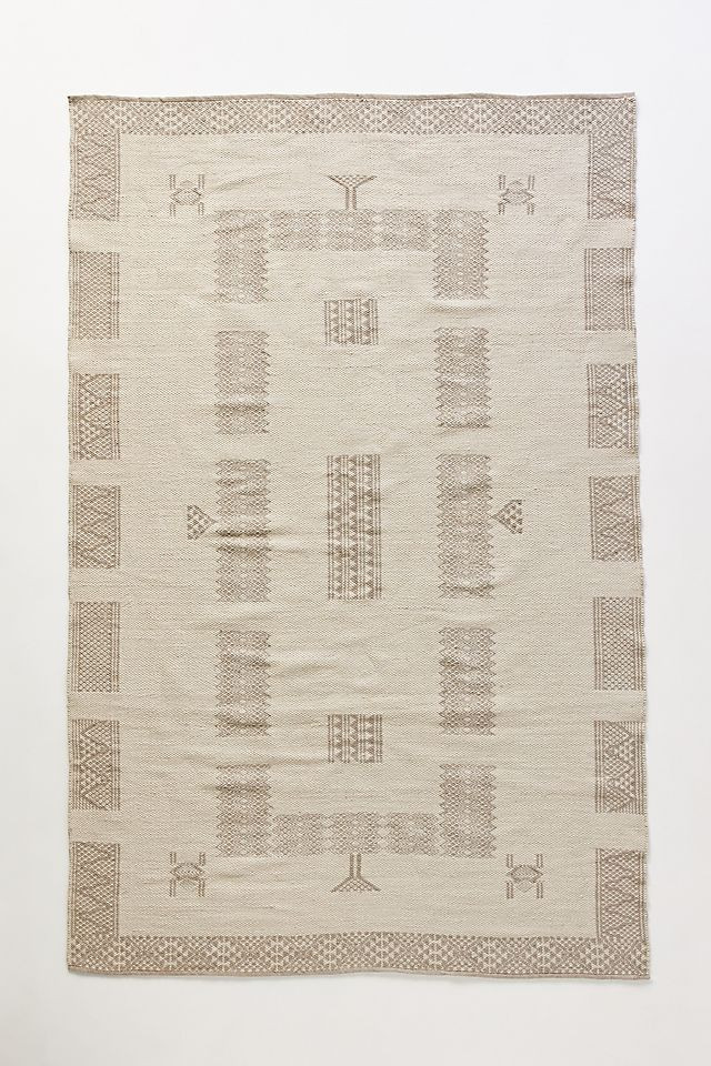 Lemieux et Cie Flatwoven Reversible Belettes Rug | Anthropologie (US)