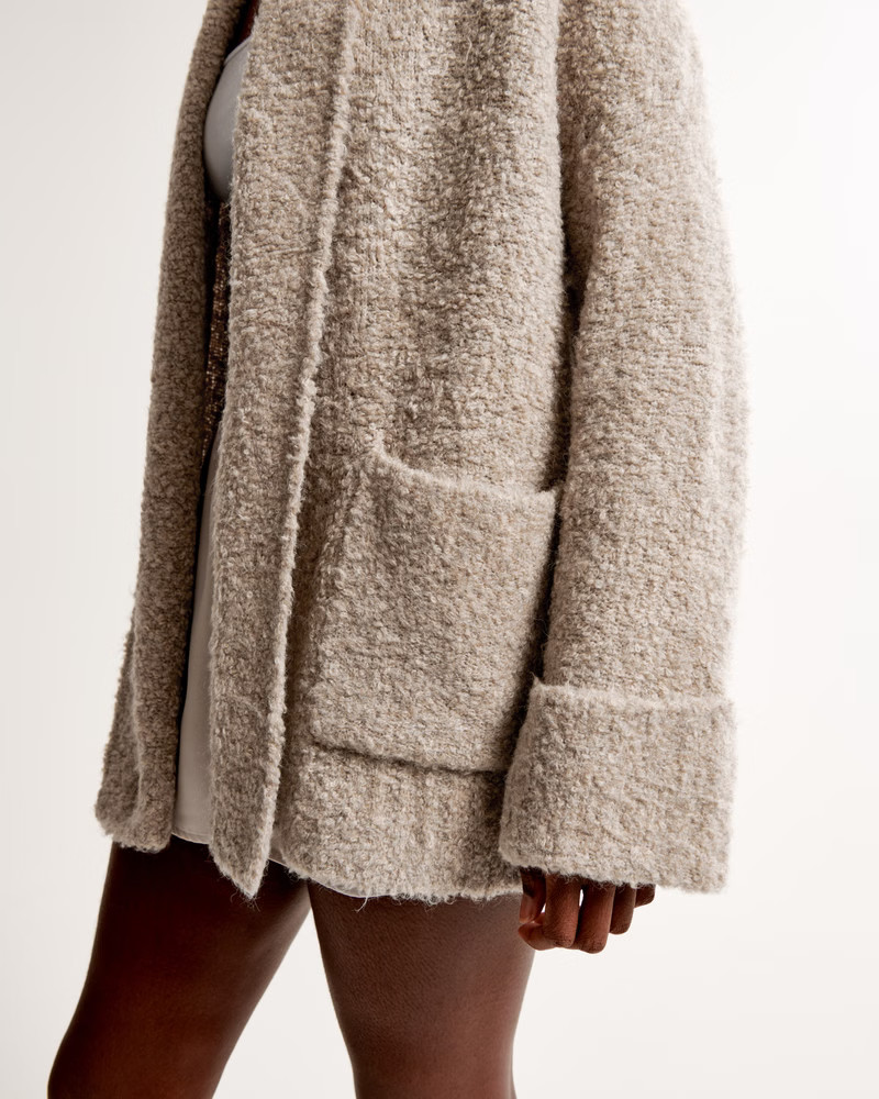 Lounge Long-Length Cardigan | Abercrombie & Fitch (US)