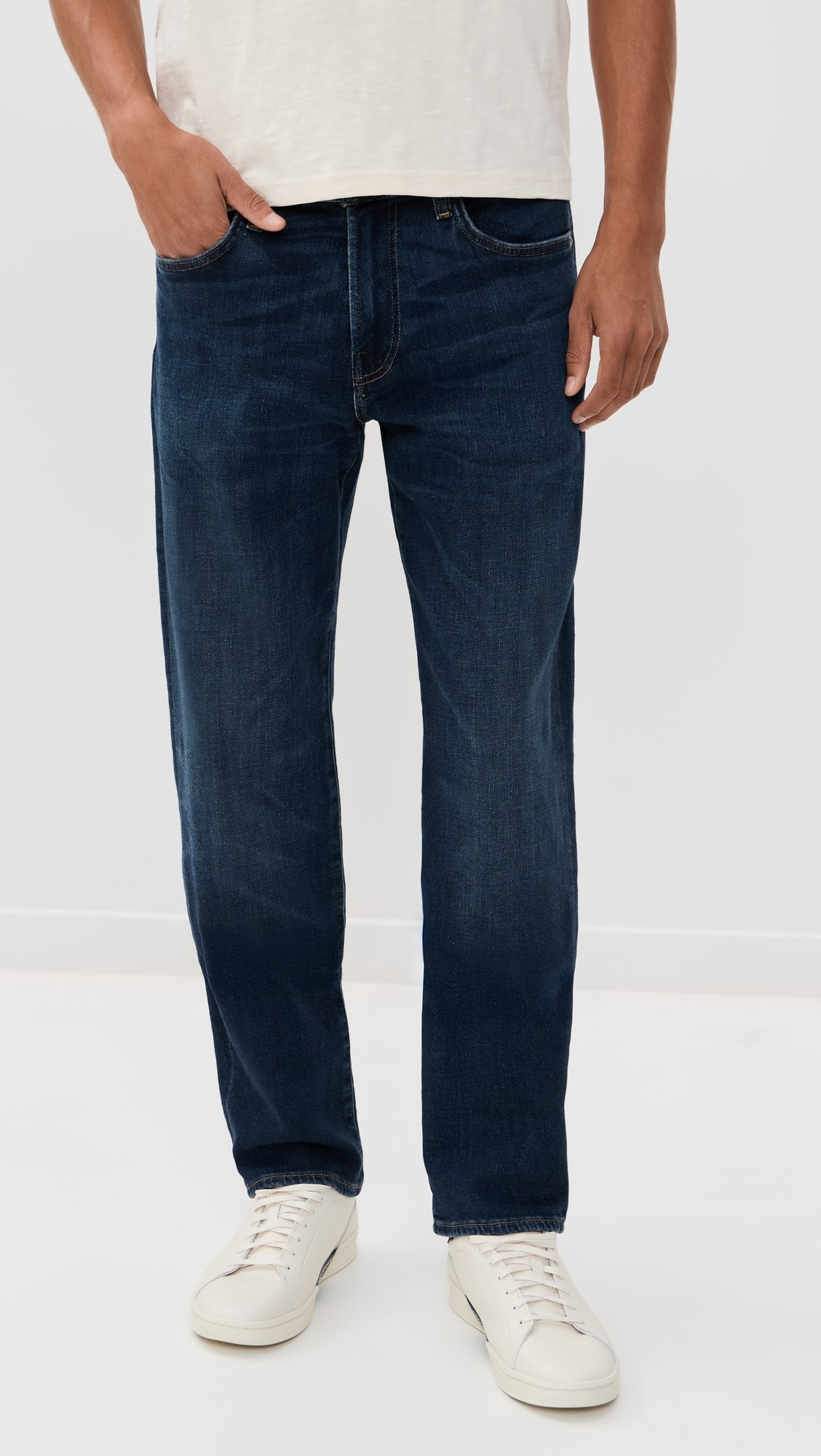 Citizens of Humanity Elijah Cashmere Denim Straight Jeans - 32" | Shopbop | Shopbop