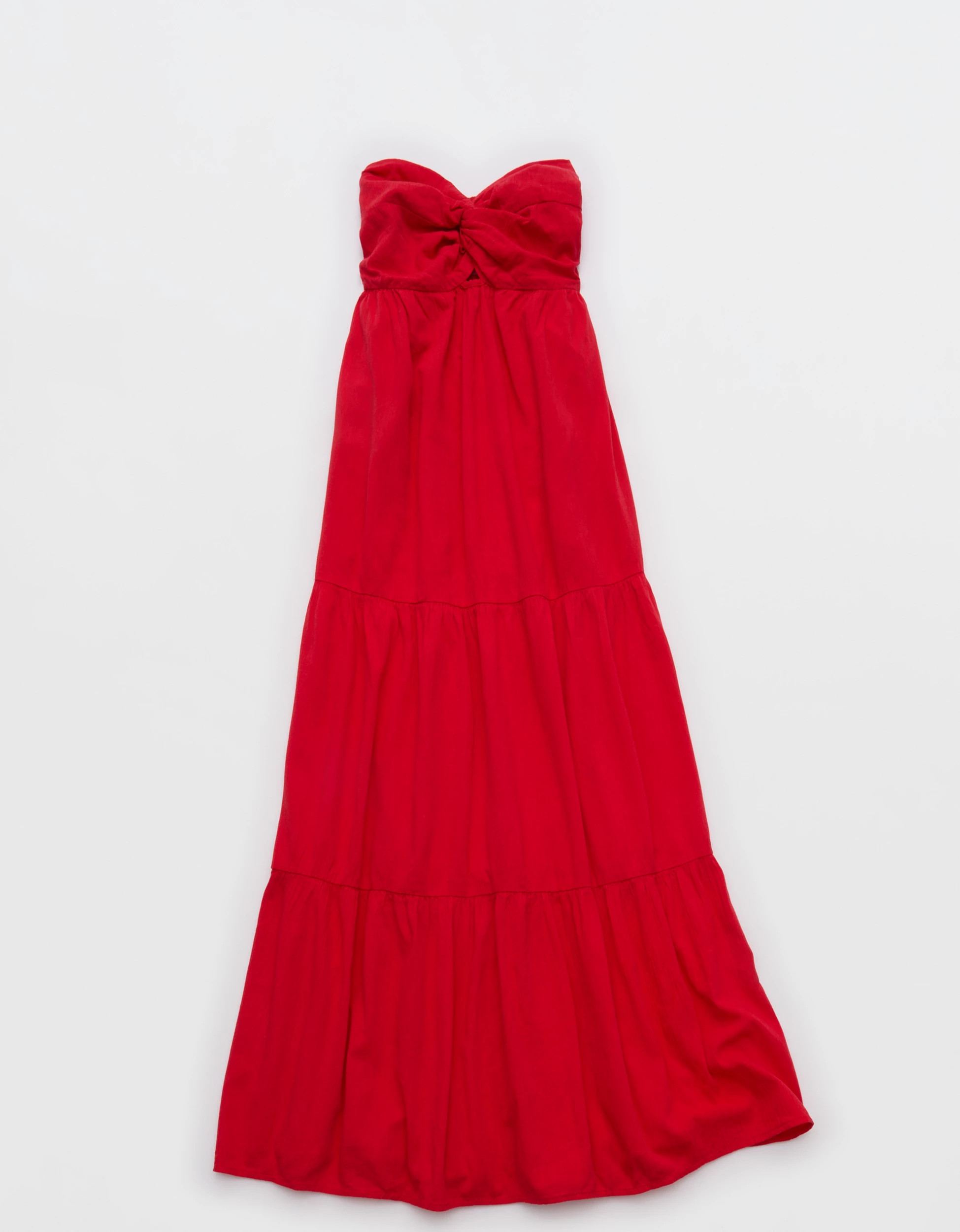 Aerie Strapless Cut Out Maxi Dress | Aerie