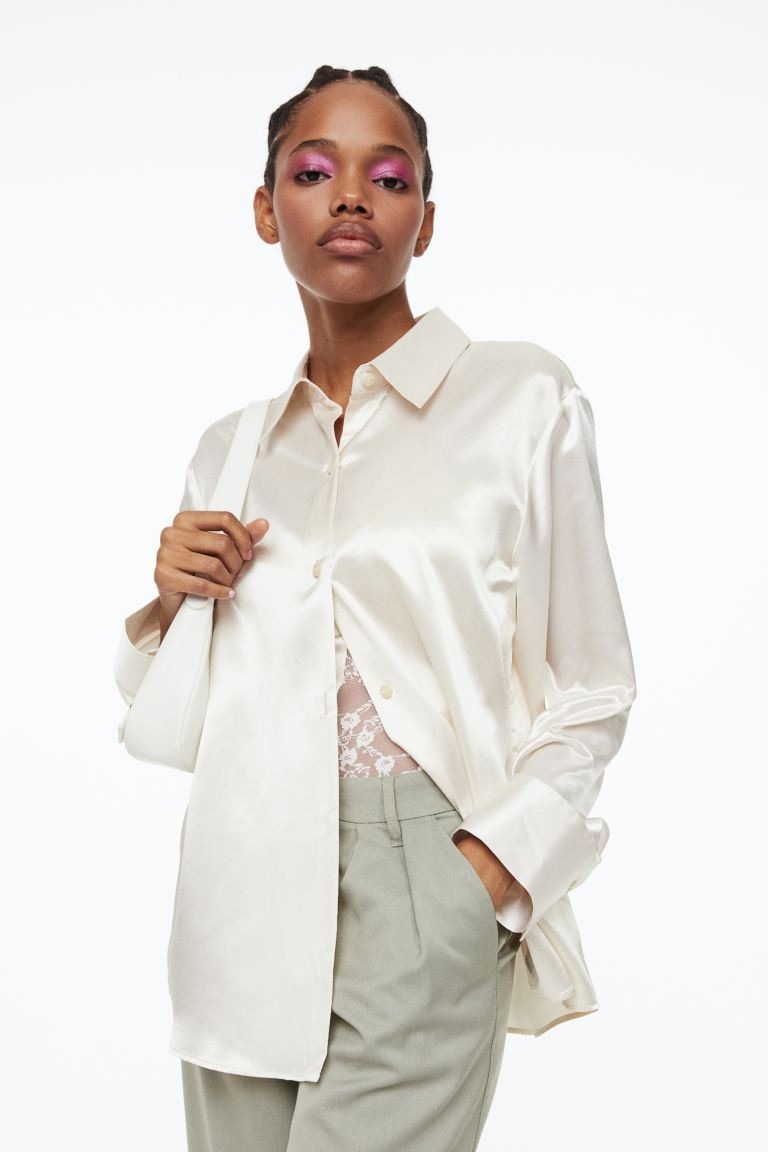 Satin Shirt | H&M (US + CA)