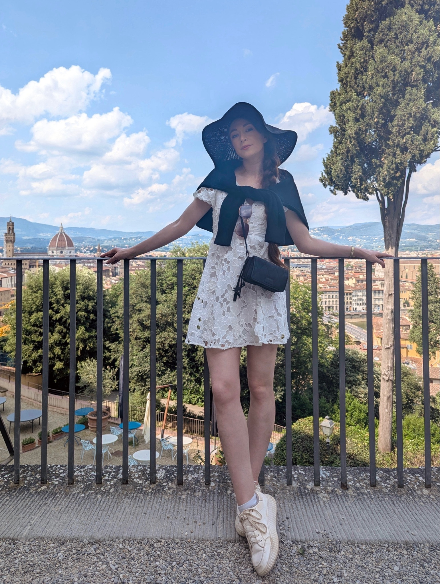 Original hat, sneakers, and crossbody are no longer available. I’ve linked alternatives. I haven’t personally tried the Dr. Scholl’s shoe but they seem to be a fan favorite for walking long distances.

#LTKfindsunder100 #LTKSeasonal #LTKeurope