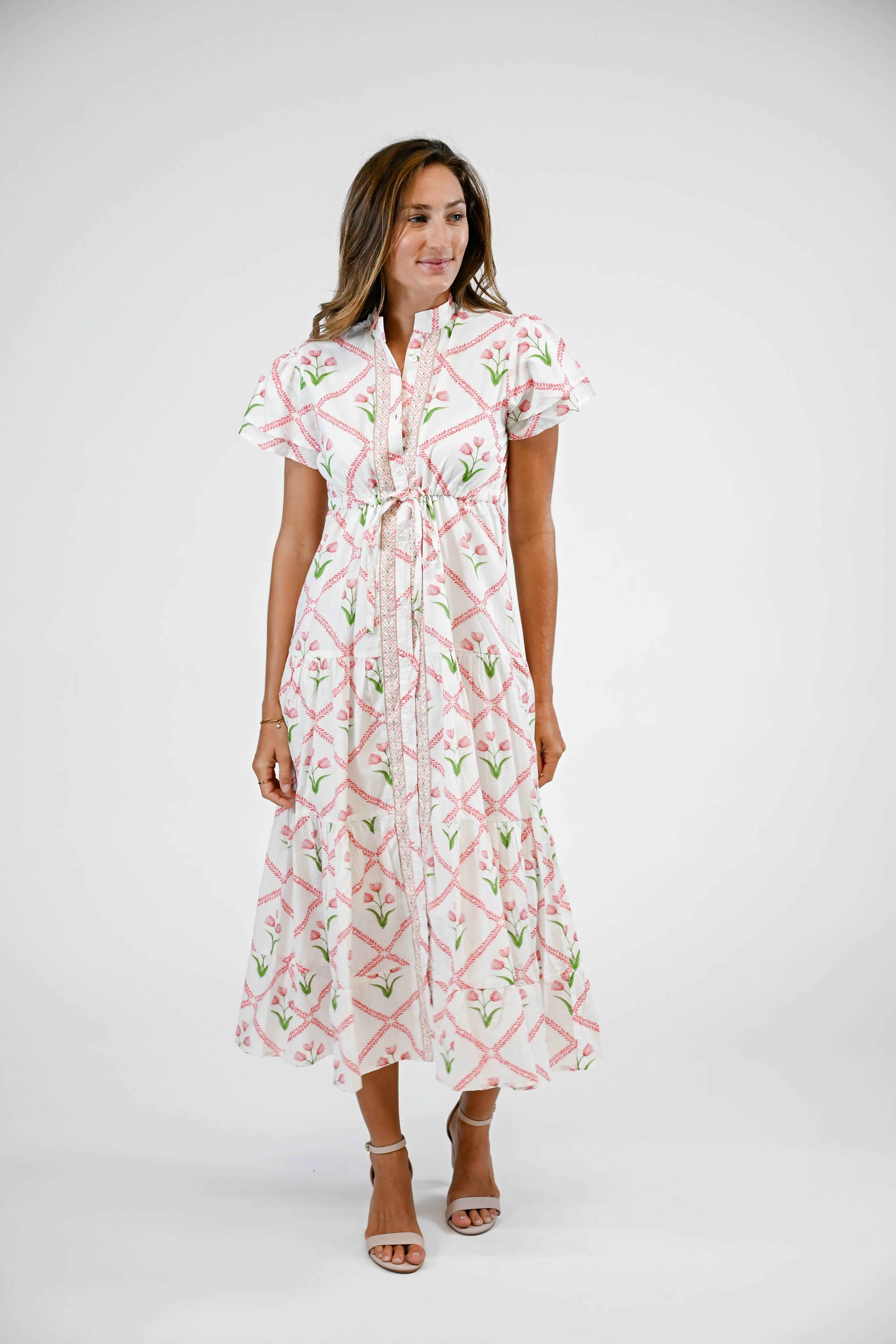 Magnolia Flutter | Petal Lattice | Victoria Dunn LLC