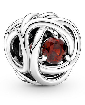 Birthstone Crystals Eternity Circle Charm | Macy's