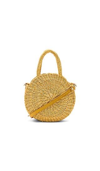 Clare V. Petite Alice Tote in Yellow Woven | Revolve Clothing (Global)