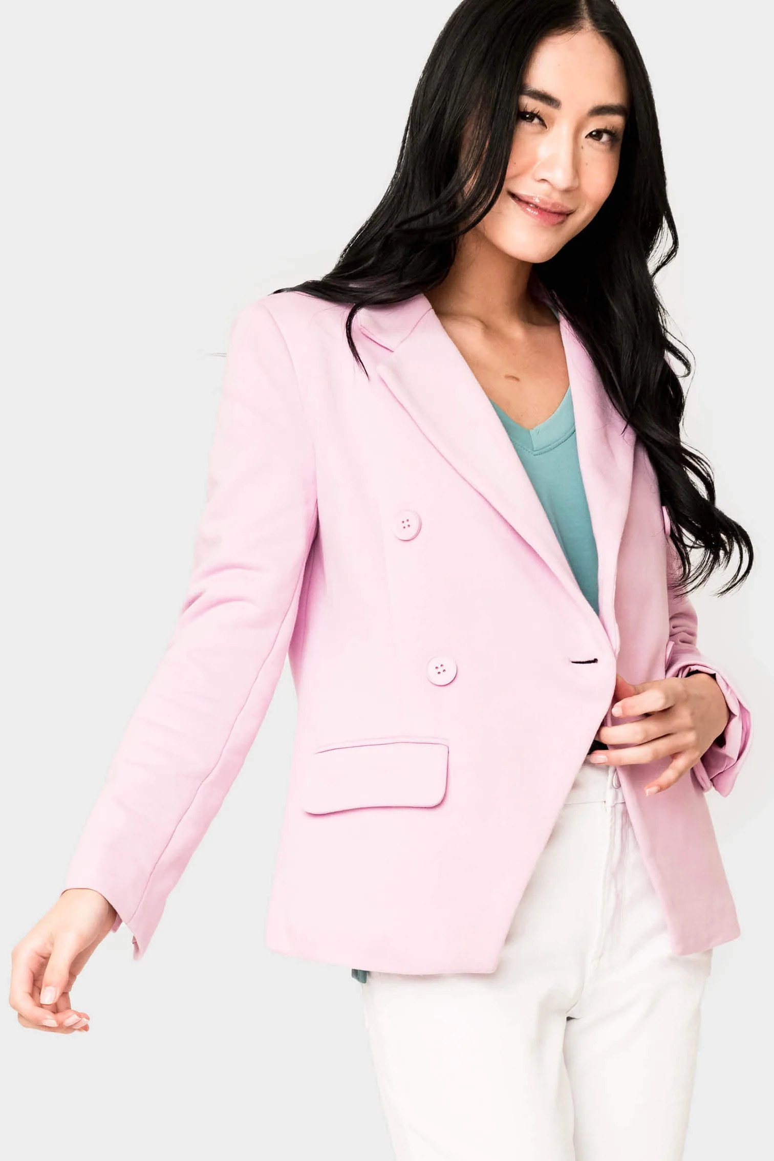 Double Breasted Blazer | Gibson