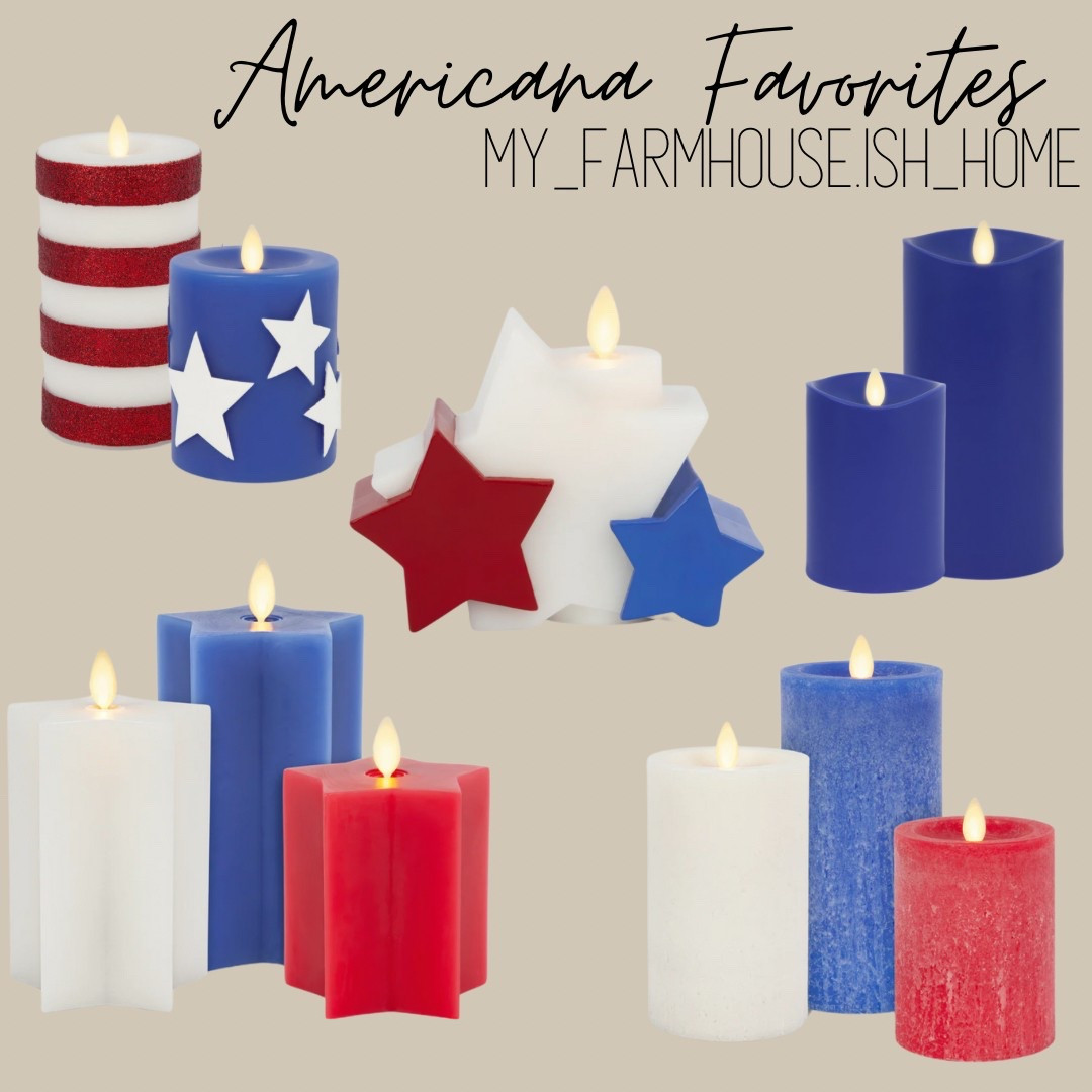 Going Red, White, and Blue…Patriotic Luminara Candles 2025 ♥️🤍💙

#LTKSeasonal #LTKHome #LTKFindsUnder100