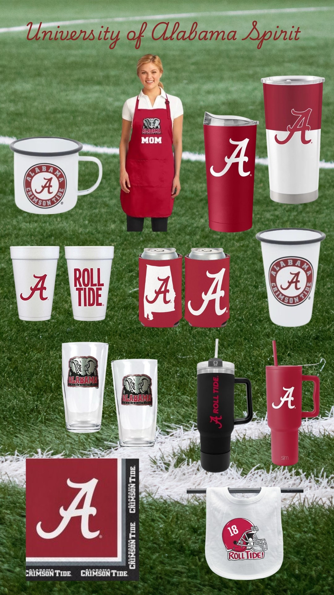 ROLL TIDE ROLL
For all of your beverage needs!
Show your school pride!
#fyp #ltk #bama #rolltide # crimsontide #spirit

#LTKWatchNow #LTKFindsUnder50 #LTKHome