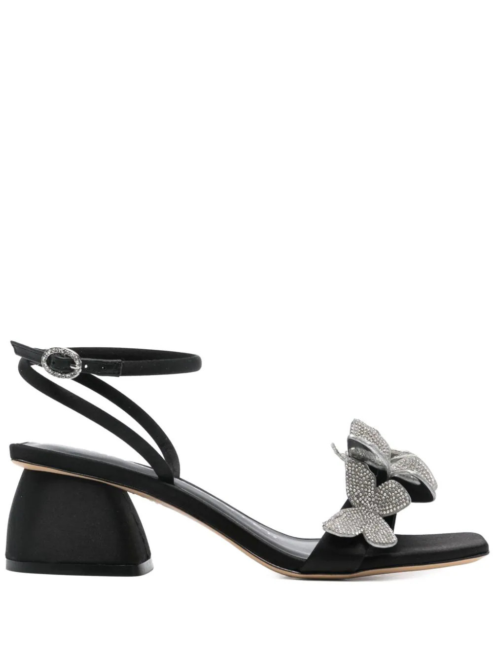 Sophia Webster 60mm Titania sandals - Black | Farfetch Global