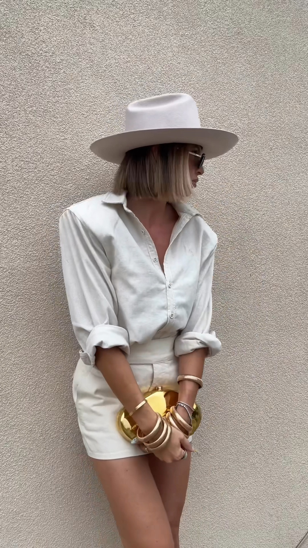 Blouse is from atelier ninety five but link some similar looks! Wearing a small in the skirt. Heels run TTS.

#LTKParties #LTKOver40 #LTKVideo