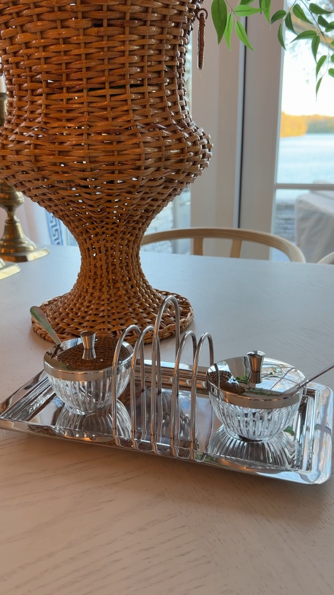 It’s all in the details 🏡  I love tabletop pieces that instantly elevate home entertaining. This toast rack tray makes me so happy! 🍽️  A perfect Mother’s Day gift idea or for summer home entertaining. 

#LTKmomlife #LTKHome #LTKMothersDay
