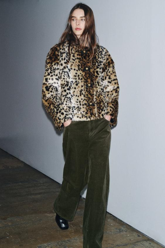 ZW COLLECTION ANIMAL PRINT JACKET | Zara US