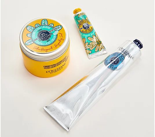 L'Occitane Shea Butter Hand & Body 3-Piece Set | QVC