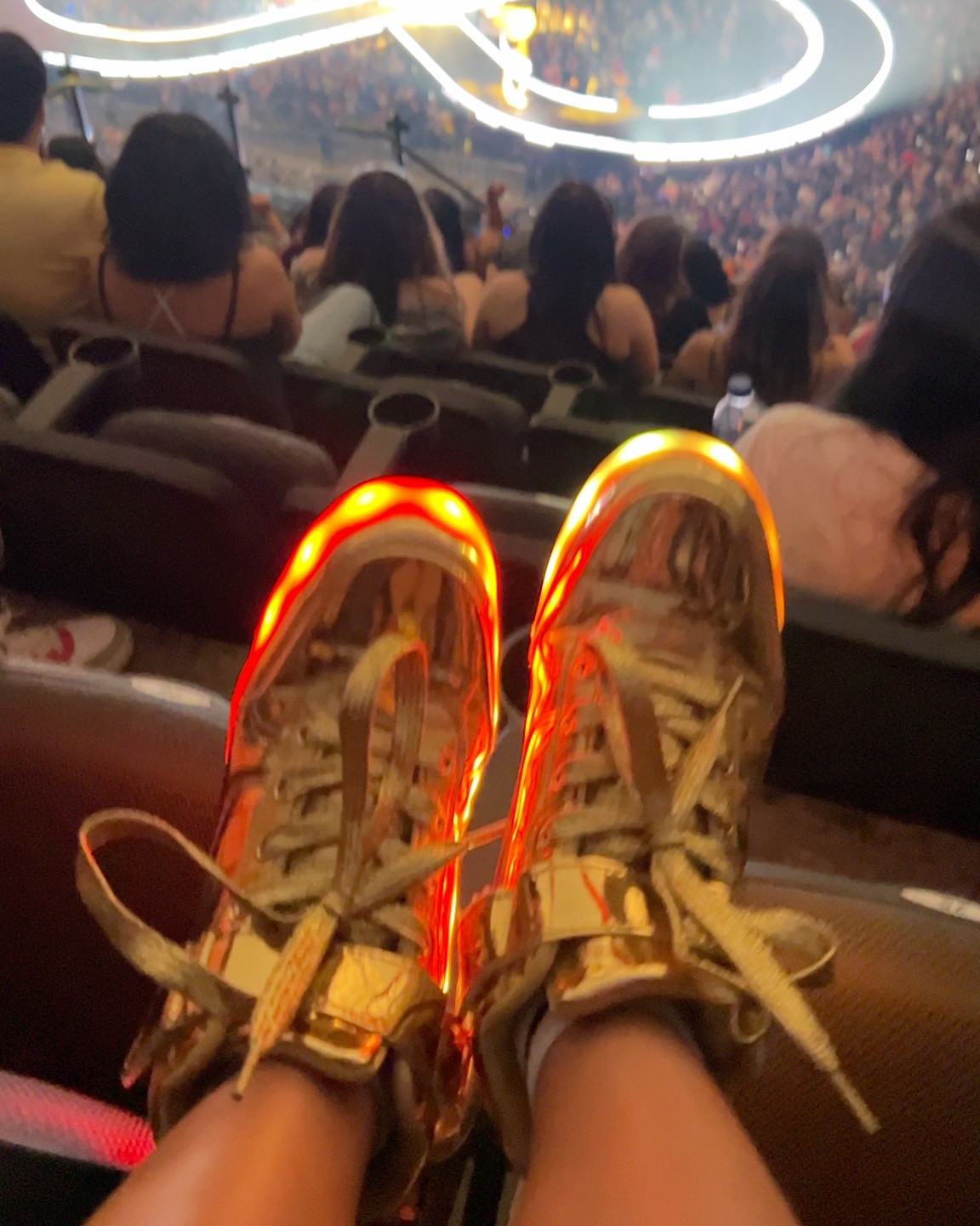 Best concert shoes ever! These golden light up sneakers are so cool, they are chargeable too! 
So many compliments 



#LTKGiftGuide #LTKSummerEdit #LTKActive