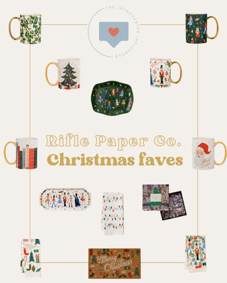 Check out my favorite Christmas home goods from Rifle Paper Co! These Christmas and holiday home goods make great gift ideas and are fun for treating yourself! 

#LTKfindsunder50 #LTKGiftGuide #LTKHoliday