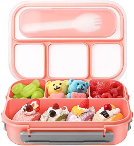 Bento Box Adult Lunch Box,Lunch Box Kids,Lunch Containers for Adults/Kids/Toddler,1300ML-4 Compartme | Amazon (US)