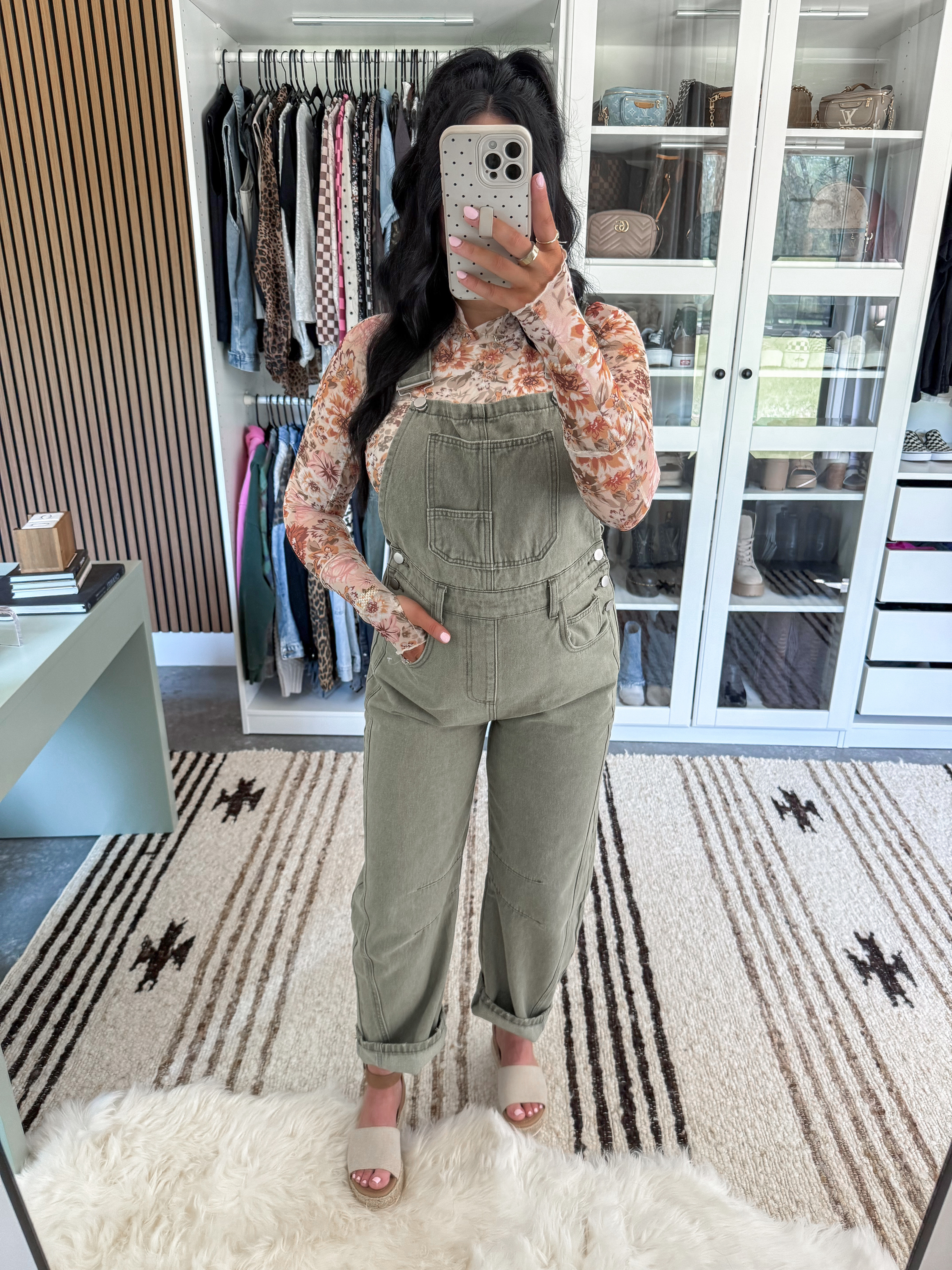 Spring Outfit Inspo for Church 🤍

Floral Mesh Top - small
Overalls - sized up one to a medium for the bump
Bralette - medium

 Overalls are a must for the third trimester. 🫠 I paired this green pair with a mesh floral long sleeve top and some platform sandals! Would be perfect for church, brunch, or just a casual weekend day out. 👏🏼

 

#LTKootd #LTKSeasonal #LTKBump