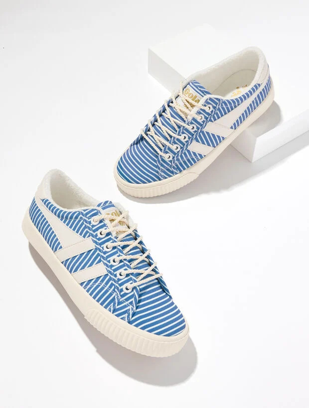 Gola® Mark Cox Tennis Sneakers - Coastal Stripes | Talbots