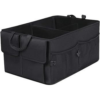 JiatuA Car Trunk Organizer, Trunk Organizer for SUV, 8 Pocket Backseat Trunk Organizer, Waterproo... | Amazon (US)
