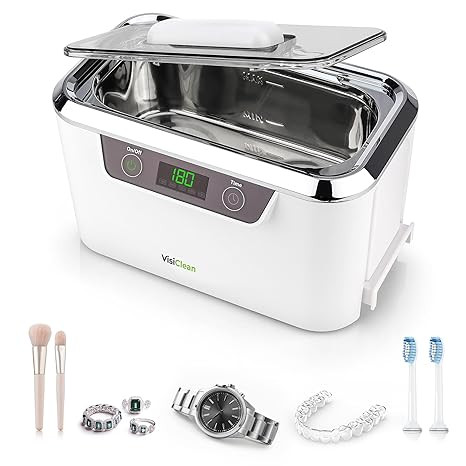 Ultrasonic Cleaner, Professional Ultrasonic Jewelry Cleaner for Diamond Ring, Silver, Gold, Earri... | Amazon (US)