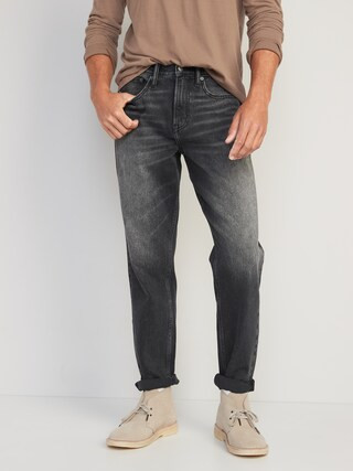 Loose Taper Built-In Flex Ankle-Length Jeans for Men | Old Navy (US)