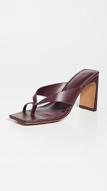 Evangeline Square Toed Heel Sandals | Shopbop