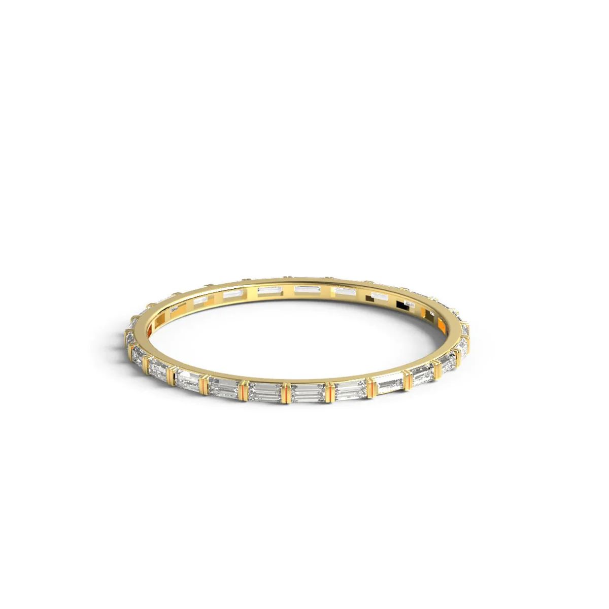 Baguette Deco eternity band | Diamond Aupair