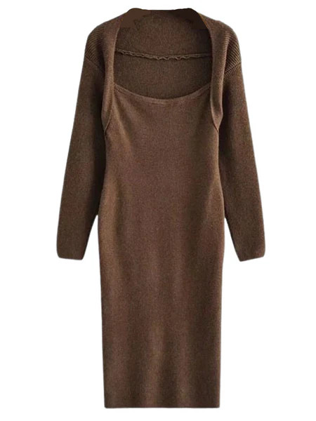 'Shae' Knitted Midi Dress | Goodnight Macaroon