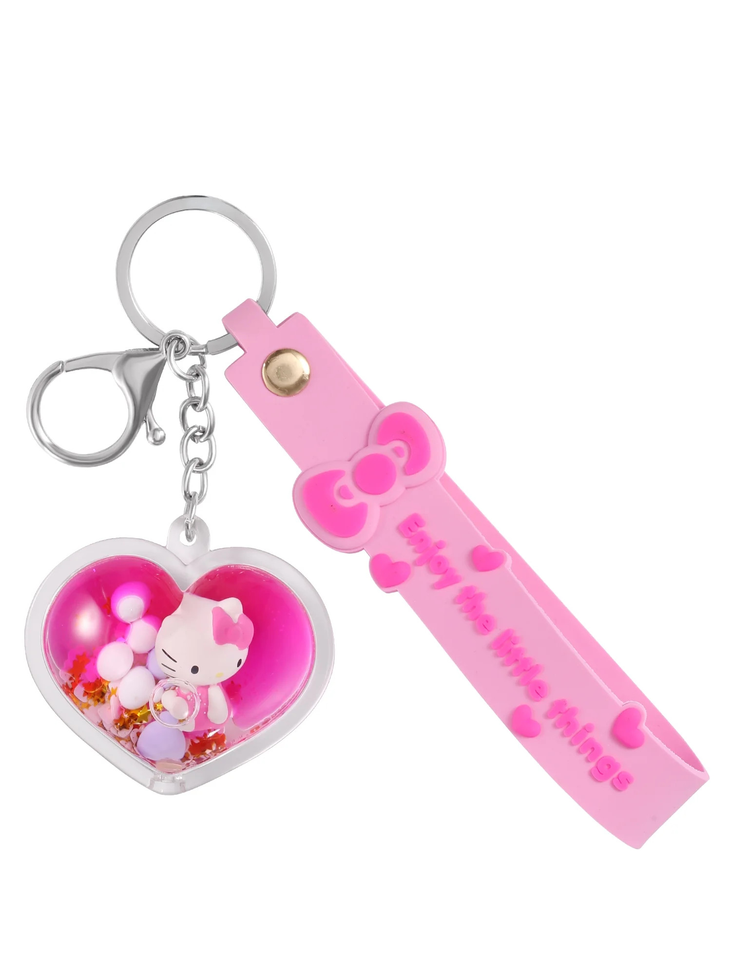 Sanrio Girl's/Tween Hello Kitty Heart shape Keychain Charm | Walmart (US)