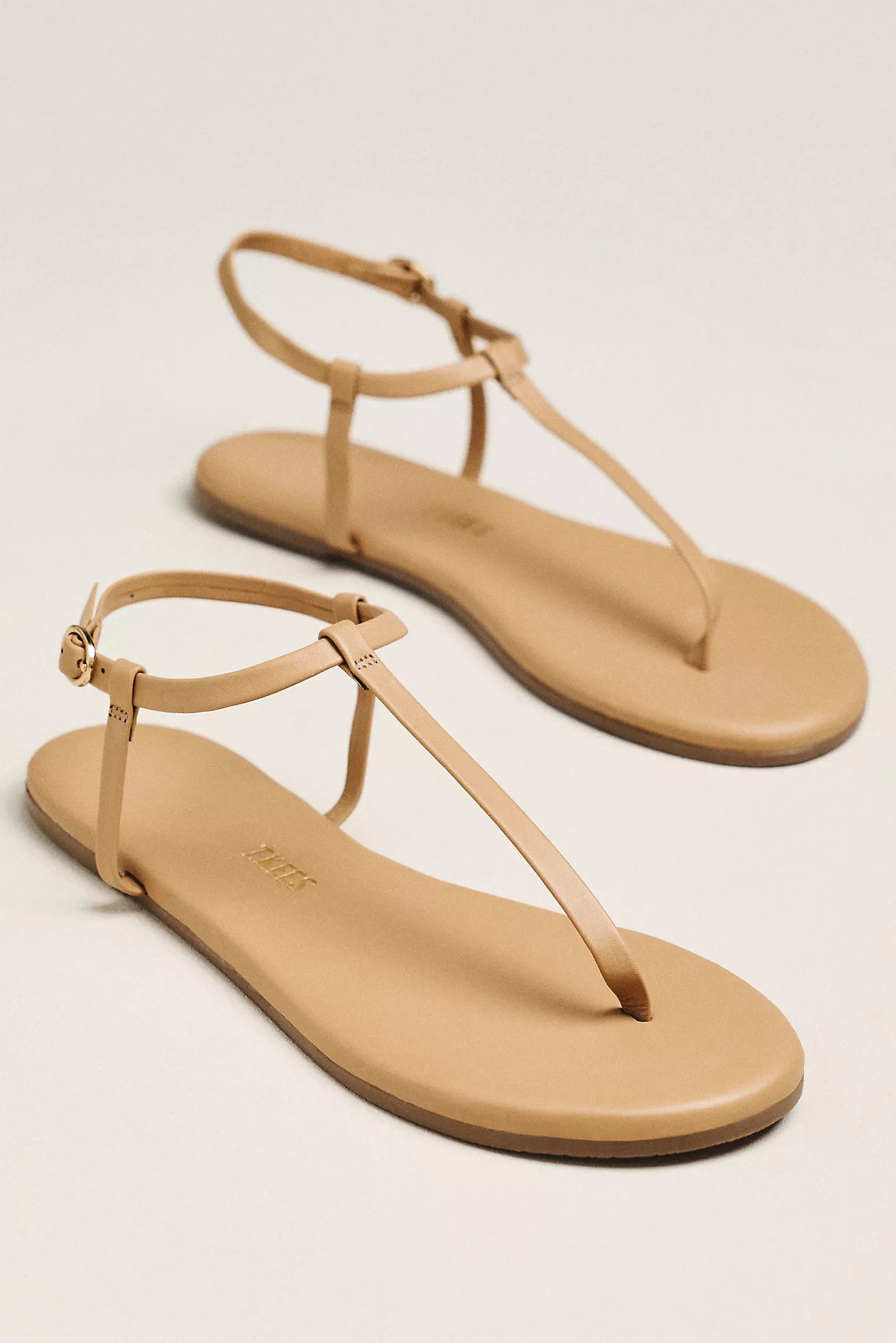 TKEES Mariana Ankle-Strap Thongs | Anthropologie (US)