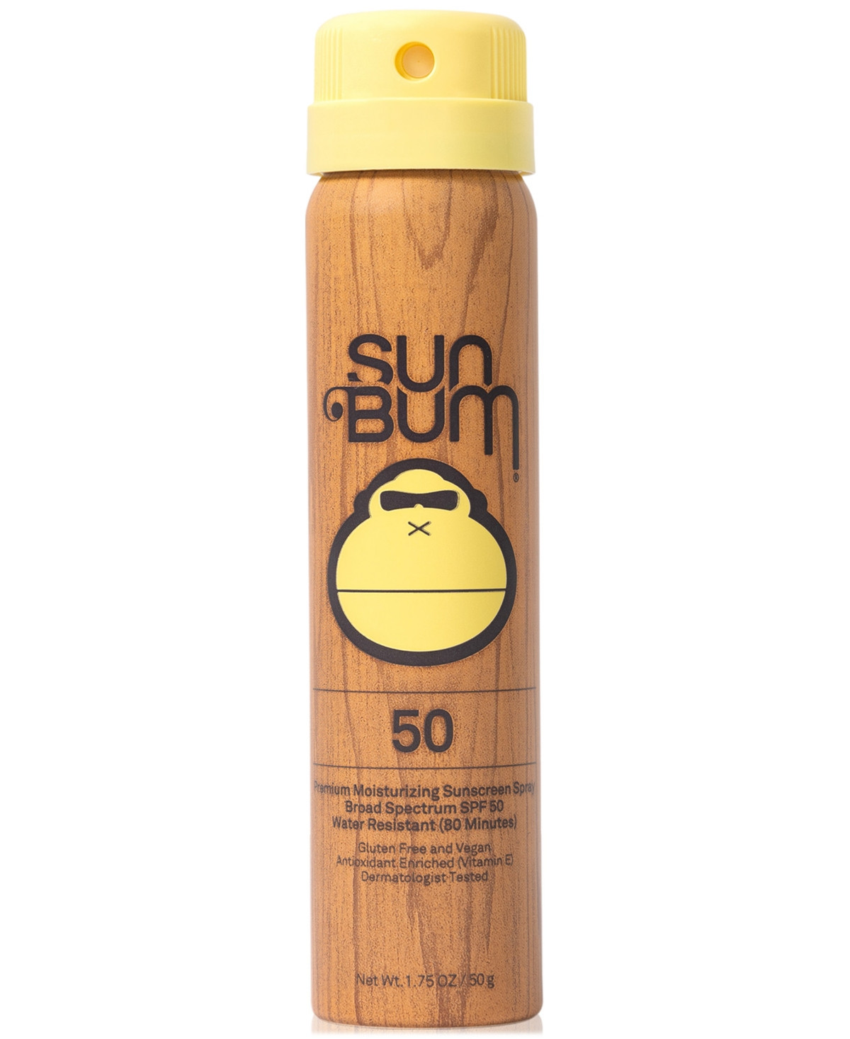 Sun Bum Premium Moisturizing Sunscreen Spray Spf 50 Mini, 1.75 oz. | Macy's
