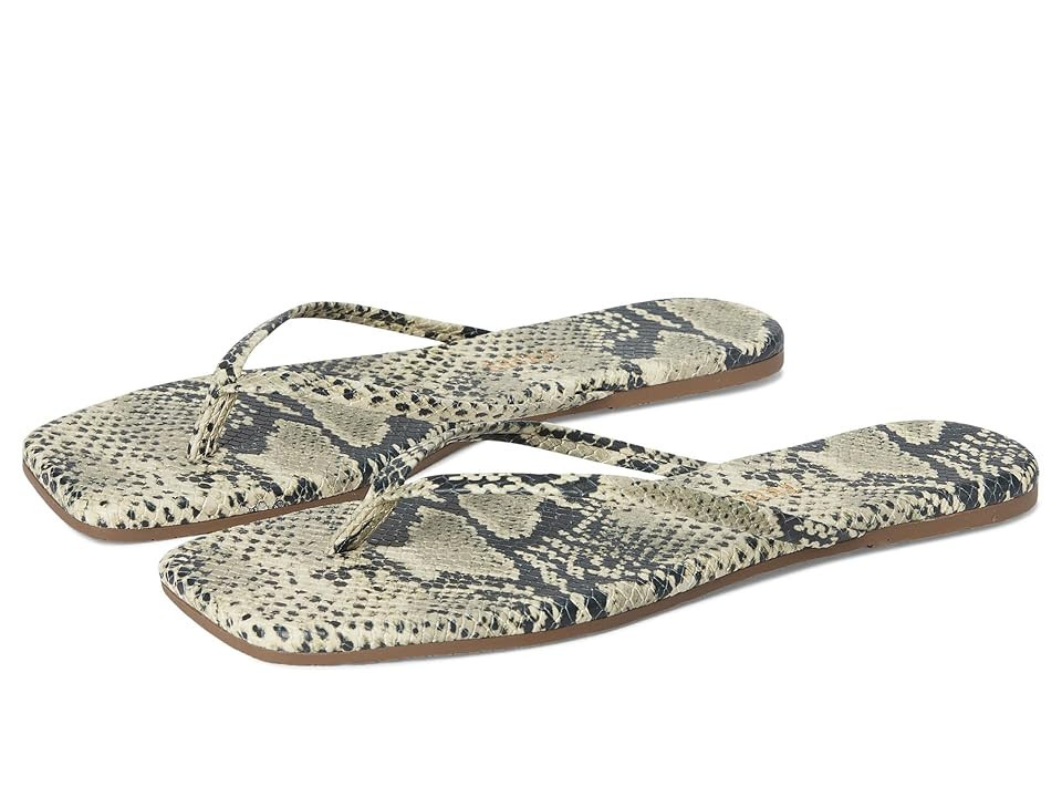 TKEES Square Toe Exotics Women's Sandals Sandsnake: 9 B - Medium | Zappos.com