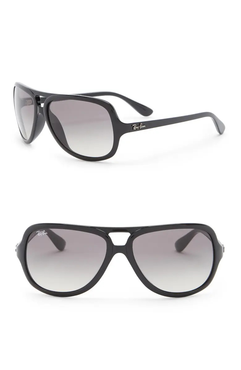 59mm Pilot Aviator Sunglasses | Nordstrom Rack