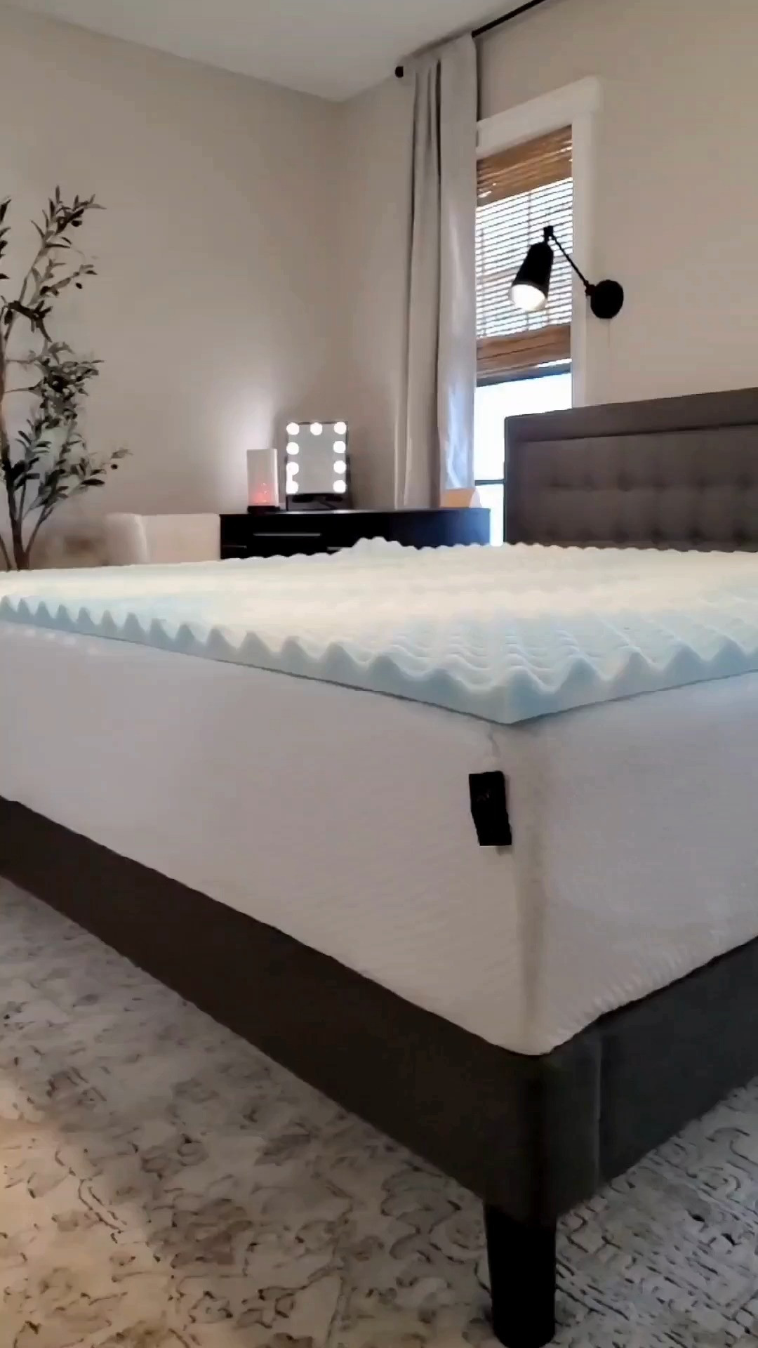 This was hands down the best decision we made in our bedroom.

We started with an empty room… added a simple bed frame, this mattress + topper combo, and a neutral rug—and it completely changed the way this space feels.

It’s cozy, comfortable, and honestly… I sleep SO much better now.

And I’m not even exaggerating—we loved this setup so much we got the same mattress for our kids too.

If you’re thinking about upgrading your bed, this is your sign 🙌

✨ I linked everything we used in this room (bed, mattress, topper, rug + more) in my bio

#bedroommakeover #cozyhome #bedroomdecor #homedecorideas #budgetfriendlydecor #simplehome #neutralhome #homeinspo #bedroominspo #affordablehome #cozybedroom #homeupgrade #sleepbetter #momlifehome #ltkhome 

 #LTKmomlife #LTKHome