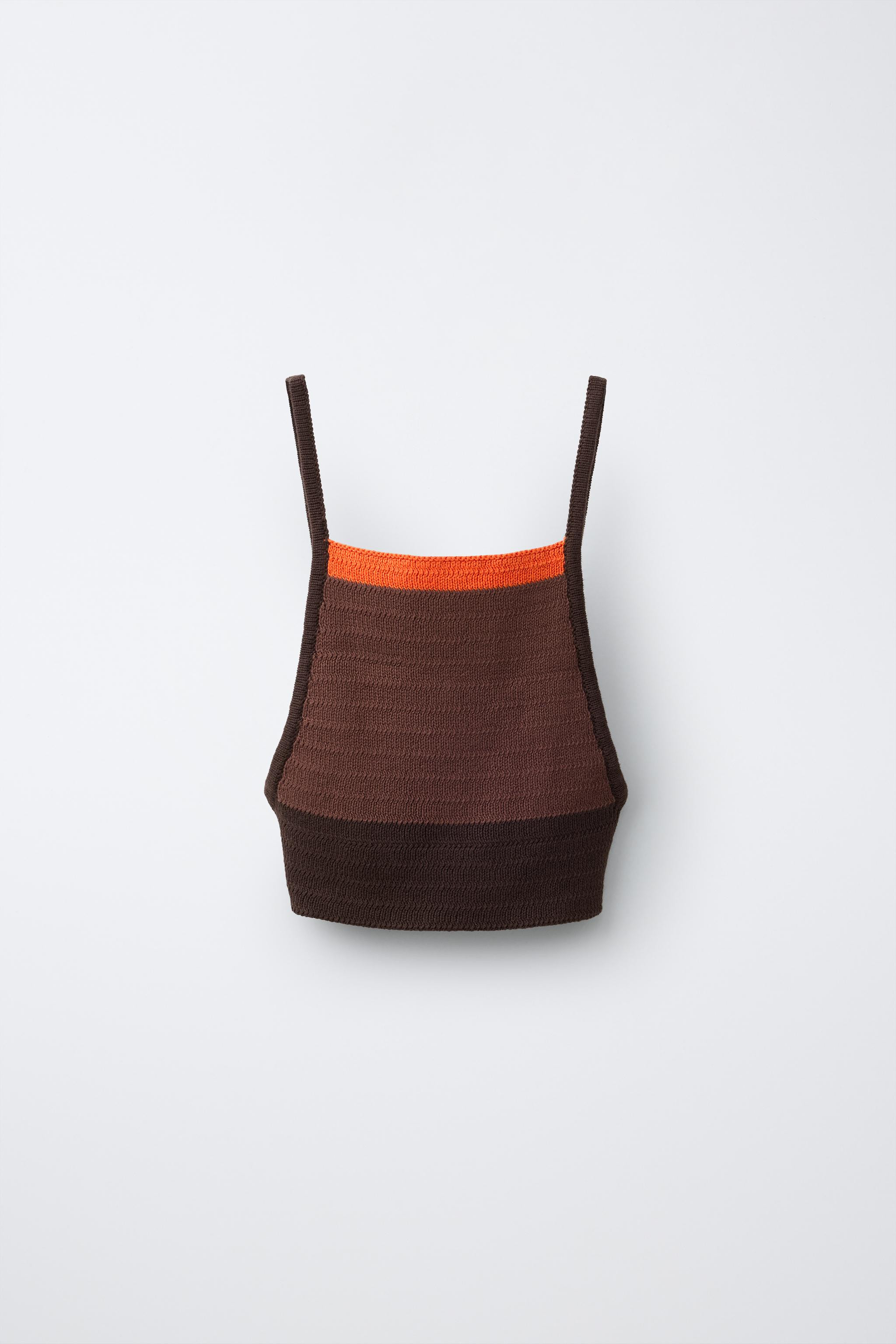 STRIPED PRINT TOP | Zara US