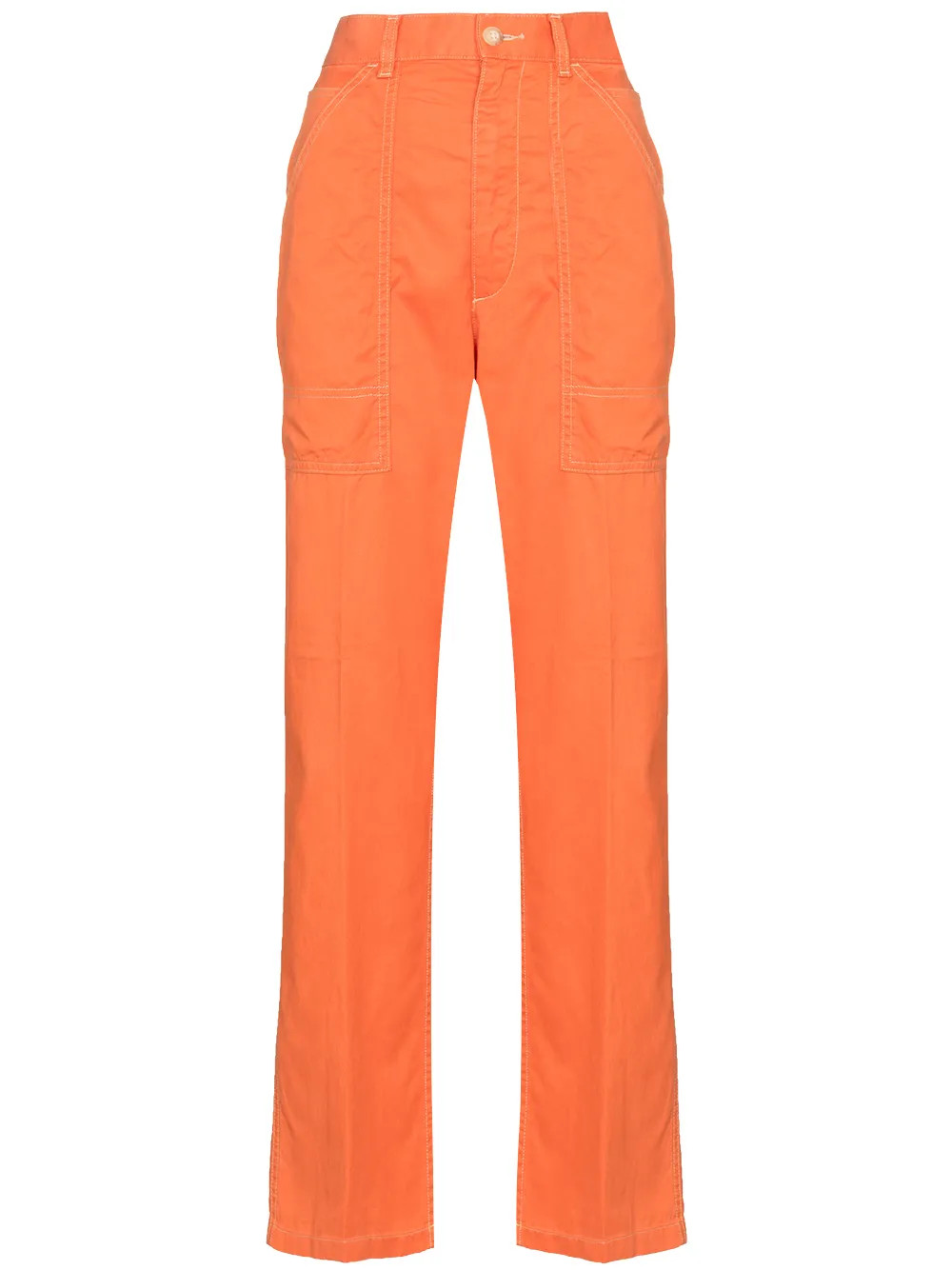 Polo Ralph Lauren Twill straight-leg Utility Trousers - Farfetch | Farfetch Global