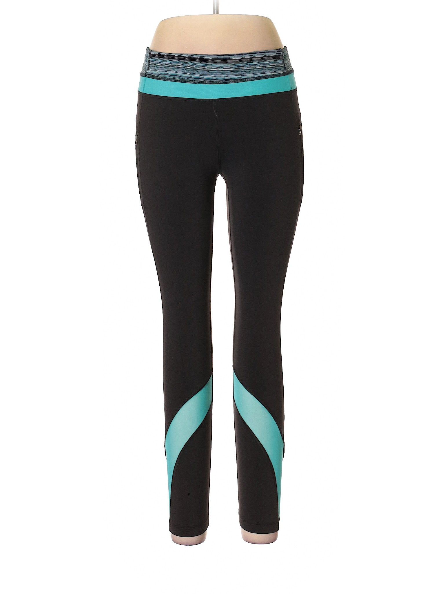 Lululemon Athletica Active Pants Size 8: Black Women's Activewear - 37439003 | thredUP