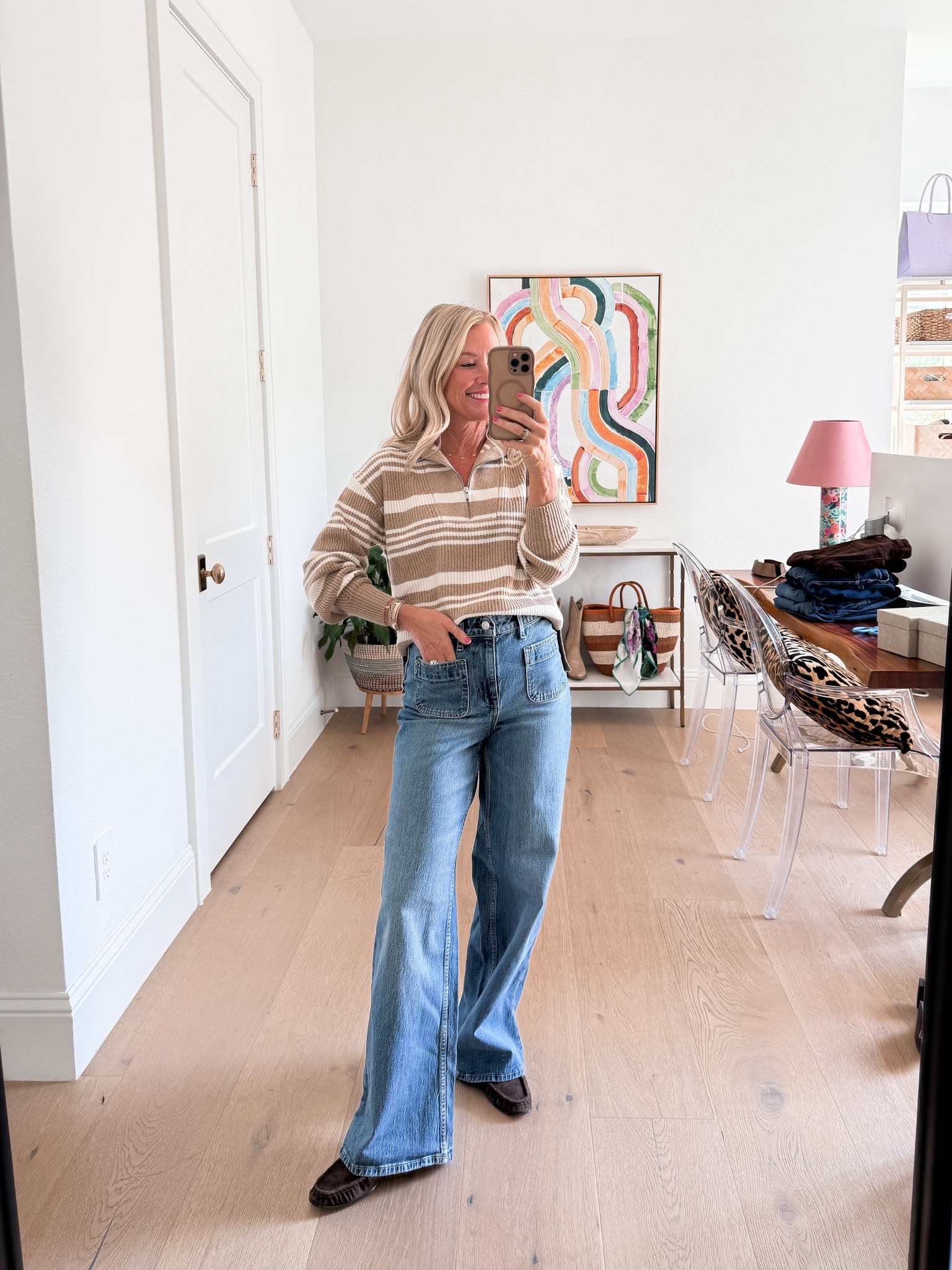 The cutest fall look from Walmart! So affordable. Top: XS | Jeans: XS

#LTKFindsUnder50 #LTKSaleAlert #LTKSeasonal