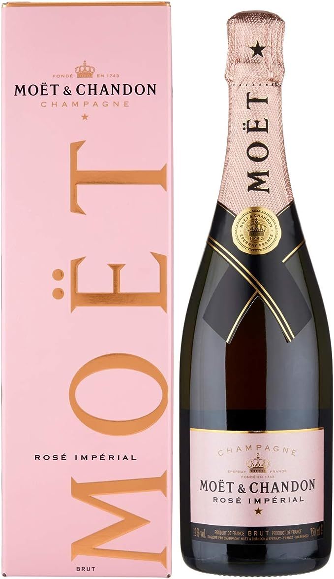 Drinx Moet and Chandon Brut Rose Champagne NV 75 cl | Amazon (UK)